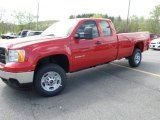 2012 Fire Red GMC Sierra 2500HD Extended Cab 4x4 #63914283