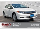 2012 Taffeta White Honda Civic EX Sedan #63913932