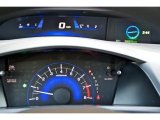 2012 Honda Civic EX Sedan Gauges