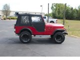 1983 Jeep CJ Red