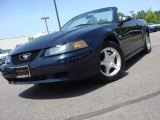 2003 True Blue Metallic Ford Mustang V6 Convertible #63977951