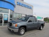 2008 Stealth Gray Metallic GMC Sierra 1500 SLE Extended Cab #63977918