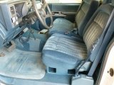 1994 GMC Sierra 1500 SLE Regular Cab 4x4 Blue Interior
