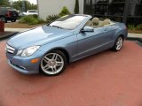 2011 Quartz Blue Metallic Mercedes-Benz E 350 Cabriolet #63978193