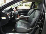 2008 Mercedes-Benz S 550 Sedan Black Interior