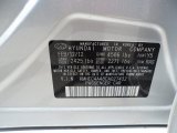 2012 Sonata Color Code for Silver Frost Metallic - Color Code: Y5