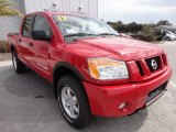 2012 Nissan Titan Pro-4X Crew Cab 4x4 Front 3/4 View