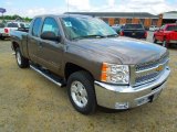 2012 Mocha Steel Metallic Chevrolet Silverado 1500 LT Extended Cab 4x4 #63978340