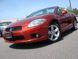 Rave Red Pearl Mitsubishi Eclipse in 2009