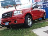 2007 Bright Red Ford F150 STX SuperCab #64035276