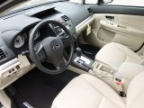 2012 Subaru Impreza 2.0i Sport Premium 5 Door Ivory Interior