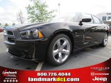 2012 Pitch Black Dodge Charger R/T #64034501