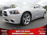 2012 Bright Silver Metallic Dodge Charger R/T #64034499