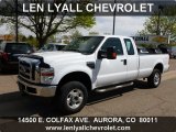 2010 Oxford White Ford F250 Super Duty XLT SuperCab 4x4 #64034462