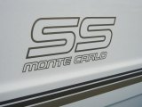 1988 Chevrolet Monte Carlo SS Marks and Logos