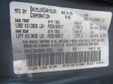 2006 Pacifica Color Code for Magnesium Green Pearl - Color Code: PPK
