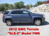 2012 Steel Blue Metallic GMC Terrain SLE #64035124