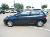 Blue Graphite Metallic Volkswagen Golf in 2012