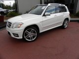 Diamond White Metallic Mercedes-Benz GLK in 2012