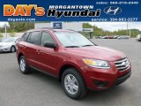 2012 Sierra Red Hyundai Santa Fe GLS AWD #64035054