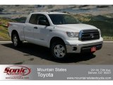 2010 Super White Toyota Tundra Double Cab 4x4 #64034290