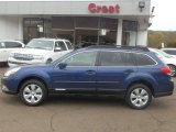 2011 Azurite Blue Pearl Subaru Outback 2.5i Limited Wagon #64034242