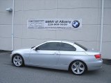 2008 Titanium Silver Metallic BMW 3 Series 335i Convertible #64034663