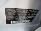 2012 Elantra Color Code for Silver - Color Code: MTS