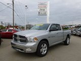 2011 Bright Silver Metallic Dodge Ram 1500 Big Horn Quad Cab 4x4 #64034605