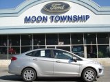 2012 Ingot Silver Metallic Ford Fiesta SE Sedan #64034588