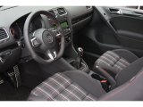 2012 Volkswagen GTI 2 Door Interlagos Plaid Cloth Interior