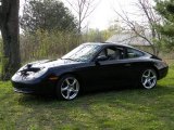 Black Porsche 911 in 2001