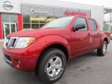 2012 Lava Red Nissan Frontier SV Crew Cab #64100586