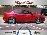 2012 Deep Cherry Red Crystal Pearl Coat Chrysler 200 S Sedan #64100868