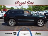2012 Black Forest Green Pearl Jeep Grand Cherokee Overland 4x4 #64100278