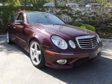 2009 Barolo Red Metallic Mercedes-Benz E 350 Sedan #64100247