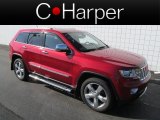 2011 Inferno Red Crystal Pearl Jeep Grand Cherokee Limited 4x4 #64100828