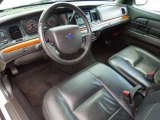 2008 Ford Crown Victoria LX Charcoal Black Interior