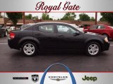 2010 Brilliant Black Crystal Pearl Dodge Avenger Express #64158052