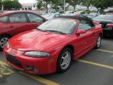 Cayanne Red Pearl Mitsubishi Eclipse in 1998