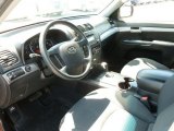 2009 Kia Borrego LX V6 4x4 Black Interior