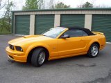 2008 Grabber Orange Ford Mustang GT Premium Convertible #64157849