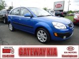 2009 Sapphire Blue Kia Rio Rio5 SX Hatchback #64188604