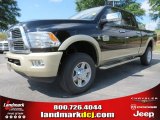 2012 Black Dodge Ram 2500 HD Laramie Longhorn Crew Cab 4x4 #64188179