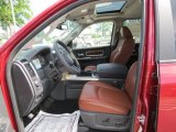 2012 Dodge Ram 2500 HD Laramie Longhorn Crew Cab 4x4 Dark Slate/Russet Interior