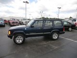 2001 Patriot Blue Pearlcoat Jeep Cherokee Sport 4x4 #64188518