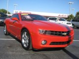 2011 Inferno Orange Metallic Chevrolet Camaro LT Coupe #64188036