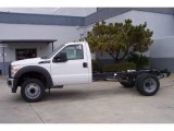 2012 Oxford White Ford F450 Super Duty XL Regular Cab Chassis #64229053