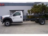2012 Oxford White Ford F550 Super Duty XL Regular Cab Chassis #64229051