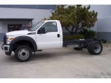 2012 Oxford White Ford F550 Super Duty XL Crew Cab Chassis #64229045